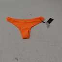 RELLECIGA Women's Cheeky Bikini Bottom (Orange), S