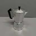 Primula Classic Stovetop Espresso and Coffee Maker, Moka Pot for Italian and Cuban Caf Brewing, Greca Coffee Maker, Cafeteras, 9 Espresso Cups, Silver