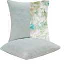 Simple&Opulence 24x24 Pillow Inserts Set of 2  Shredded Memory Foam Cooling Throw Pillow Inserts for Decorative Cushions, Couch, Bed, or Sofa  White