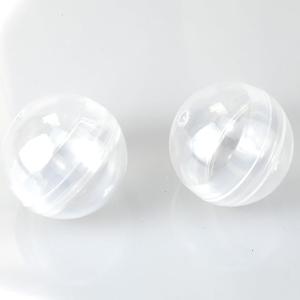 OZXNO 30pcs 28mm/1.1inch Round Capsules Clear Empty Vending Machine Capsules Containers for Gumball Machines  