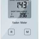 Funny Kitchen Home Radon Detector,Portable Radon Meter,Long and Short Term Monitor,Rechargeable Battery-Powered,Radon Test Kit