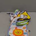 HooLing 24 Pcs boys Toddler Bibs Waterproof Baby Cotton Soft Drool Bibs Feeding Kindergarten Welfare Home Newborn Party