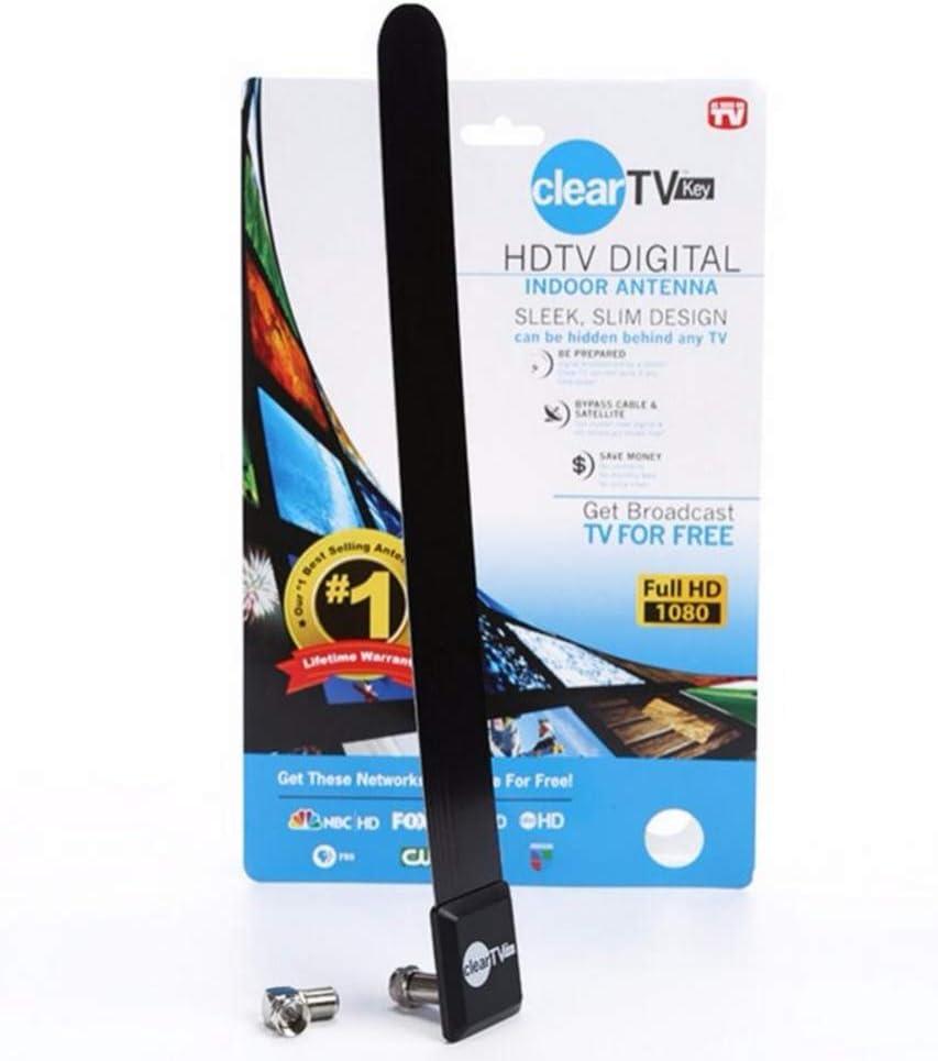 Clear TV Key Digital Indoor Antenna - HDTV Free Digital Receive Satellite As Seen on TV