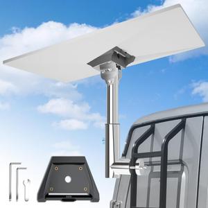 Starlink Gen 3 Mount for RV Ladder, Starlink Pole Mount with 0-30 Adjustable Starlink Gen 3 Pipe Adapter