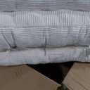 MAXYOYO Folding Sofa Bed, Convertible Sleeper Chair with Pillow Foldable Mattress with Back Support, Portable Fold Out Chair Bed Comfy Floor Sofa Lounge for Living Room Bedroom, Beige, Single