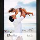 Malden International Designs 8x10 Black Linear Picture Frame