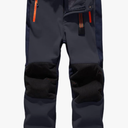 Jessie Kidden Kids Boys Girls Youth Waterproof Hiking Ski Snow Pants Elastic Waist Warm Insulated Pants, 10-12Y