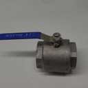 4" NPT Female 316 Stainless Steel Full Port Ball Valve Vinyl Handle WOG1000