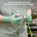 KastKing Sol Armis Pro UPF50+ Fishing Gloves-Quick-Dry, Full Finger & 3/4 Fingerless Sun Protection Gloves Men Women for Outdoor (X-Small)