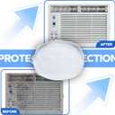 Indoor AC Cover: Window Air Conditioner Covers for Inside 17"(L) x 13"(H) x 3.5"(D) , Window AC Cover for Winter with 3 Layers Insulation, Waterproof for Bedroom Living Room