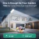 12000W Solar Street Lights Outdoor Waterproof, Large Solar Parking Lot Light Dusk to Dawn with Radar Motion Sensor and Remote Control, Pole or Wall mounted, for Outside Yard Driveway Barn Garage