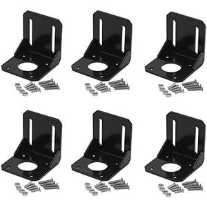 Anndason Nema 17 Stepper Motor Mounting Bracket w/ M3 Screws (6 PCS)