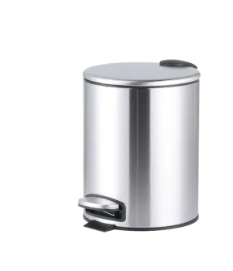 Home Zone Living Round Trash Can 10 In Tall