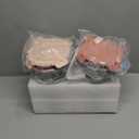 [UPGRADED LID] 6 Sets 3 Cup/24oz Borosilicate Glass Meal Prep Containers with Lids, Food Storage Bowl Jars for Soup Leftover Meal Lunch Oats Fruit Deli Salads - Microwave, Oven, Freezer Safe -BPA Free