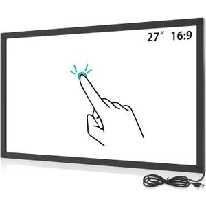 27 Inch Multi 10 Points IR Touch Screen Overlay,IR Infrared Touch Frame Driver Free with USB Interface