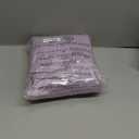 Amazon Basics Lightweight Super Soft Easy Care Microfiber 4 Piece Bedsheets Set with 14-Inch Deep Pockets, Queen, Frosted Lavender, Solid