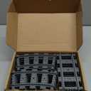 City Train Tracks Non-Powered City Railroad 24pcs Compatible Major Brands Building Block Toy Gifts, One Size