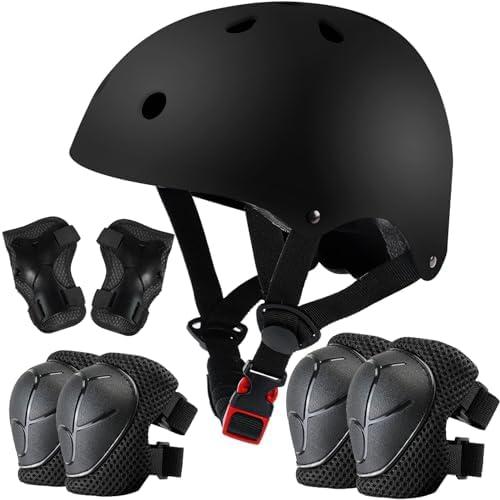 Color Gradient Adjustable Kids Bike Helmet Toddler Helmets for 3-5-8-14 Years Kids Girls Boys Youth Bicycle Helmet for Scooter Balance Bike Roller Skating Skateboard