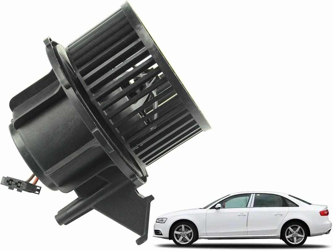 SHOWSEN PM4096X HVAC AC Heater Blower Motor W/Fan Cage Fit 2009-2012 Audi A4 Quattro Q5 2010-2012 Audi A5 S4 2008-2012 A5 Quattro S5 Replacement 8K1820021C
