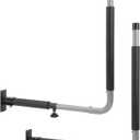 Car Roof Box Wall Mount Rack, High Strength Foldable Telescopic 50KG Load Bearing Car Kayak Storage Hooks Hanger for Canoes Surfboard