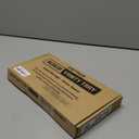 Bathroom Vanity Tray 11.8x5.9in of Acacia Wood - Elegant Organizer for Cosmetics, Jewelry, Perfume, Candle, Key - Premium Wood Tray for Bathroom, Kitchen, Countertop, Toilet Tank, Sink (Dark Brown)