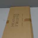 Heather & Willow Wooden Wedding Card Box with Slot, Acrylic Wedding Decorations for Reception, for Honeymoon Fund & Money, Baby Shower, Bridal Shower, Graduation Card Box with Lid