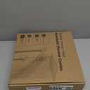 Shower Head,12Rain Shower Head with Handheld Spray Combo with 11'' Angle Adjustable Extension Arm/Flow Regulator/Shower System,High Pressure Rainfall Shower Head Clean Bathroom,Matt Black