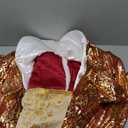 fun shack Tudor Costume Women Medieval Queen Outfit Anne Boleyn Dress for Historical Events and Themed Parties, Medium Gold