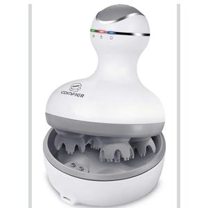 COMFIER Electric Cordless Hair Scalp Massager with Kneading 84 Massage Nodes, Handheld Portable Head Scratcher Massager for Hair Growth, Deep Clean and Stress Relax, Gifts for Men Dad