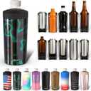 Frost Buddy Universal Buddy XL Can Cooler Fits 12-Ounce, 16-Ounce, 20-Ounce, and 24-Ounce Cans and Bottles - Keep Your Drinks Refreshingly Chilled for Over 12 Hours (Lights)