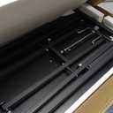 Height Adjustable Standing Desk Converter,Computer Keyboard Stand for Desktop,Keyboard Riser for Stand Up Desk Riser,Computer Workstations for Laptop and Single Monitor Office Use,Size 23.6 Inch