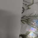 Floral Window Privacy Film Stained Glass Decorative Rainbow Window Tint for Glass Bathroom Door Car Decor Wildflower with Tools, 118.11" x 16.93"