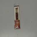 Wedge Paint Brushes for Watercolor,Oil, Acrylic, and Gouache Paint, Pointed Triangle Pinstriping Artist Brush Set with Short Handle