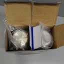 Domensi 2 Pcs Stainless Steel Thermal Bottle 17 oz/ 500 ml Hot Water Flask Coffee Travel Mugs with Cup Cafe Sealed Vacuum Insulated Bottles for Hot Drinks