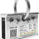 Frontline RO2W 2-Way Standing Seam Roof Anchor Clamp | Rugged, Reusable & Compact | OSHA & ANSI Compliant Steel anchor | Strength Rating: 5,000 lbs | Bolts and washers included