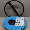 21" L  19" W Large Size Spinning Chair for Autistic Kids, Toddler Sensory Spinning Chair, Sensory Toys Gifts for Kids with Autism & ADHD, Sit and Spin Training Body Coordination, Azure Rounded Shape