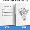 MaxGear Small White Board 2 Pack Dry Erase Boards, 9''x 12'' Mini White Board Double Sided Portable Whiteboards for Students Teachers School Supplies Lapboards Including 2 Markers and 2 Erasers