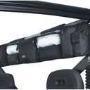 QuadGear UTV Roll Cage Organizer, Large, Black
