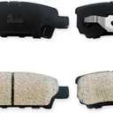 FUTAIHE Ceramic Brake Pads Kits Fit for Lancer, RVR, Endeavor, Patriot, Compass, Avenger, 200, Montero, Caliber, Outlander Sport, Sebring, Outlander, Rear Brake Pad Set, 4pcs