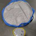 Everfit 1m Air Track Spot Inflatable Gymnastics Tumbling Mat Round Blue