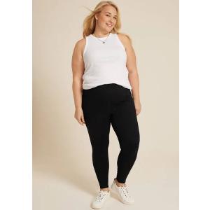 Plus Size Leggings with Pockets for Women, Size 3XL