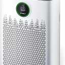 Air Purifiers for Home Large Room, Cover Up to 2400 Ft with True HEPA Filter, Smart Mode, PM2.5 Air Quality Display, 22dB Sleep Mode, Aromatherapy with 2X-Purification & 360Air Outlet, HAP603, White