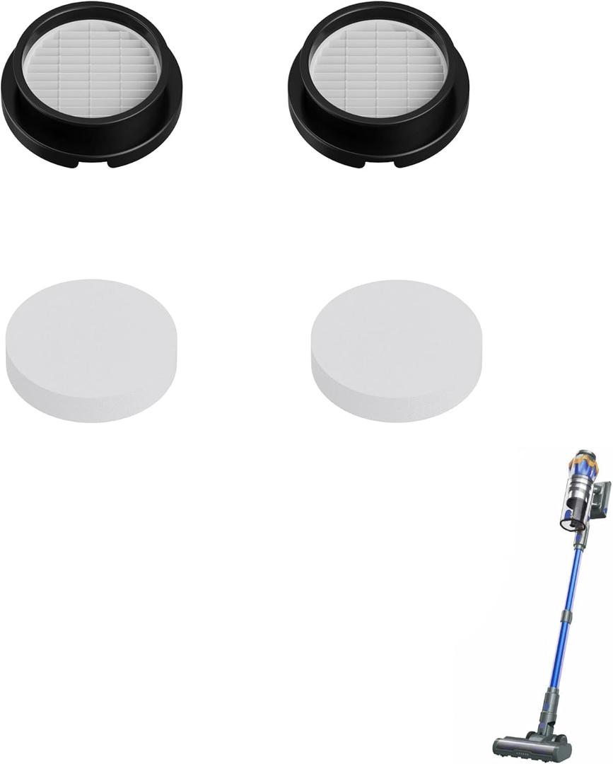 X100 Cordless Vacuum Cleaner Replaceable Filter 2 Pack