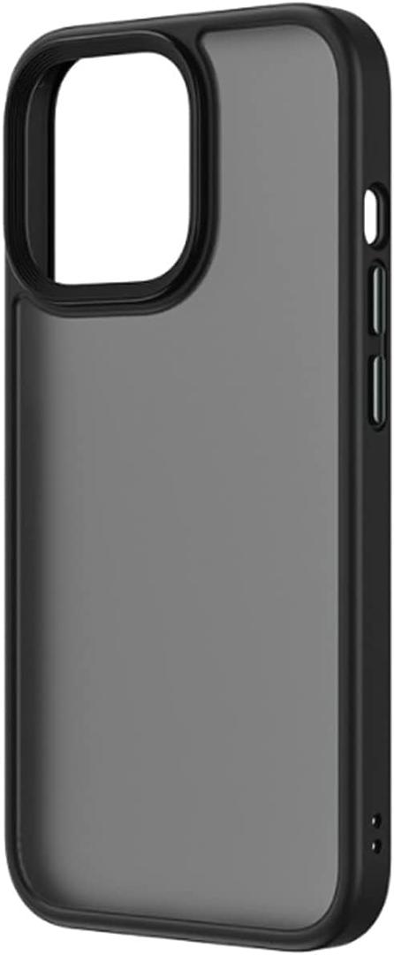 HAZELS Case for iPhone 13 Pro, TPU Matte Case Slim Thin Cover for iPhone 13 Pro, Cover for iPhone 13 Pro with Camera Protection, Transparent Case Shockproof Anti-Fall (Color : Preto, Size : for iphone