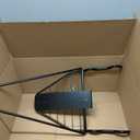 WALMANN Wall Mounted Horizontal Bike Rack, Foldable Space Saving Bicycle Storage Solution for 2 Bikes, Indoor Bike Storage for Garage