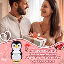 2 x JoycuFF Graduation Gifts, 2026 Mini Positive Crochet Penguin Graduation Gifts, Funny Birthday Gifts for Women Men Friend Daughter Coworker, Emotional Cute Penguin Present