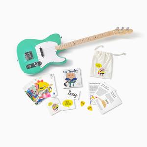 Fender x Loog Telecaster kids electric guitar 3 strings beginner set (Green)