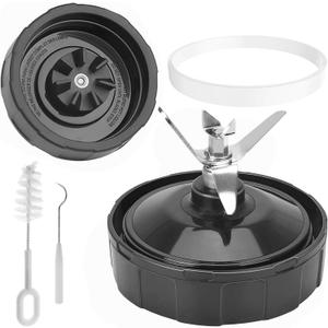 7 Fins Blender Blade Compatible with Ninja BN401 BN751 BN801 BL480-30, Ninja Blender Replacement Parts for Auto iQ BL682-30 BL642-30 BL687CO-30 BL482-30 Extractor Blade Assembly