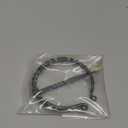 Szco Supplies Medieval Cloak Pin - 3.25" Black Coated Carbon Steel Brooch for Cloaks, Shawls, and Costumes
