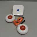 Wireless Caregiver Pager System with Call Button for Elderly at Home - Emergency Alert Button That Calls Cell Phone, 2 SOS Buttons + 1 Receiver for Seniors/Disabled (2.4GHz WiFi, No Monthly Fee)